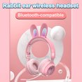 thumbnail image 1 of Gwong Electrónica Auriculares inalámbricos que brillan intensamente para auriculares compatibles con Bluetooth con micrófono con micrófono para teléfono móvil, 1 of 6