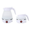 thumbnail image 1 of Foldable Mini Kettle Portable Electric Kettle 600W 600ml Fast Boiling in 6 Min with Auto Shut Off for Travel Camping Home Use, 1 of 7