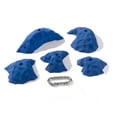 thumbnail image 1 of Medium Polyester Resin Tweekz Handholds - Blue, 1 of 1