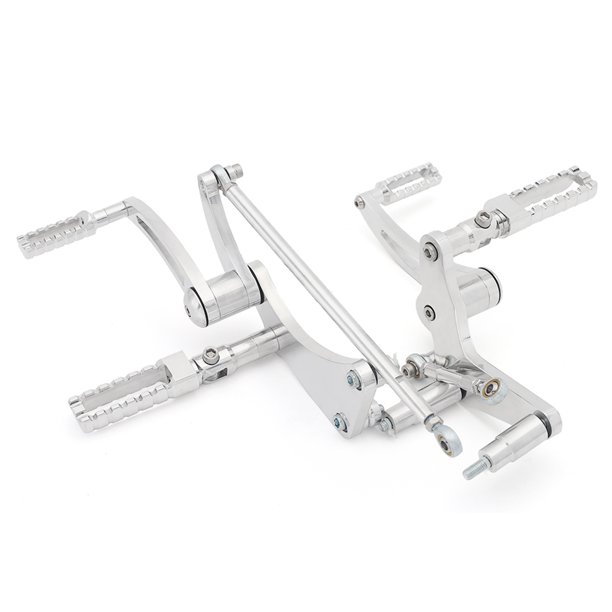 Siver Forward Controls for Harley Street Bob FXBB FXBBS 20182021 Low