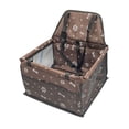 thumbnail image 4 of Asiento de coche para perros, asiento para mascotas, ligero, portátil, transportador de mascotas, cama de coches, asiento de coche plegable para, 4 of 9