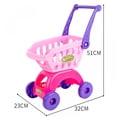 thumbnail image 2 of Carrito de compras para niños Feliz Carrito de supermercado de juguete juguete de regalo ideal para niñas Sencillez, 2 of 3