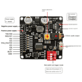 thumbnail image 2 of 2X DY-HV8F Module de Lecture Vocale 12V/24V Déclencheur Port Série Contrôle 10W/20W avec Stockage Flash 8MB Lecteur MP3, 2 of 7