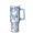 Light-blue, variant on 40 oz Santa Merry Christmas Day Tumbler with Handle and Straw, Stainless Steel Insulated Cup 40 oz, Leak Proof Holiday Mug, Festive Gift