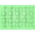 thumbnail image 1 of Ahgly Company Indoor Rectangle Persian Emerald Green Traditional Area Rugs, 4' x 6', 1 of 4