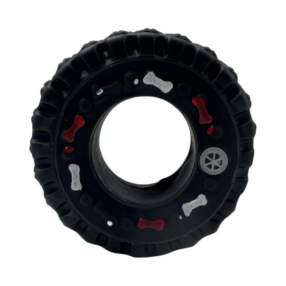 Pet Toys Squeaky Tire Durable Chew Toy For Interactive Play Designed For Puppies