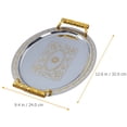 thumbnail image 3 of European Style Fruits Serving Tray Metal Dessert Tray Snacks Storage Tray Candy Plate, 3 of 7