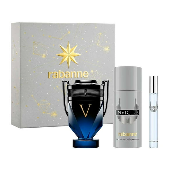 Estuche Invictus Victory Elixir Navidad 3 pzs Hombre