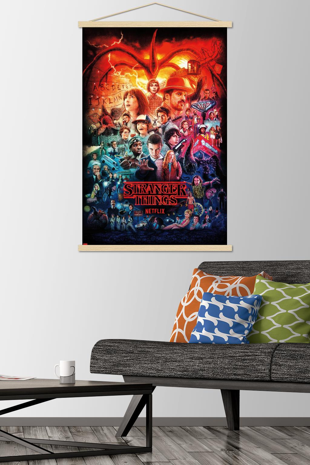 Poster Stranger Things - Seasons, Wall Art, Gifts & Merchandise