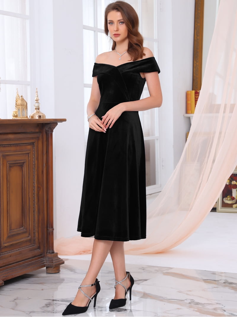 black casual dress womens Business for Women Semi-Formal Fit Slim Short Sleeve O-Neck Elegant Swing A Line Midi Dresses with Pockets at Amazon Women's Clothing store Sundress for Women beach brideesmaid dresses Cotton Linen Sun Dresses Color:Ivory/Green*