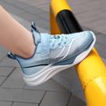 thumbnail image 7 of YunPes Kids Boys Breathable Mesh Sneakers Hook and Loop Non-Slip Running Shoes Trendy Gradient Athletic Shoes Everyday Wear, 7 of 7
