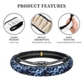 thumbnail image 6 of Balery Steering Wheel Covers Blueberry Elastic Skidproof Steering Wheel Protective Cover Case Fit Universal Auto Accessories Decor, 6 of 8