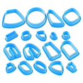 thumbnail image 1 of 2x18 Piezas Cortadores De Arcilla Polimérica De Plástico Kit Para Hacer Pendientes Formas Moldes Para Niños, 1 of 8