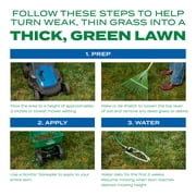 Scotts Turf Builder ThickR Lawn Sun and Shade, Thickens Thin Grass, 12 lbs.