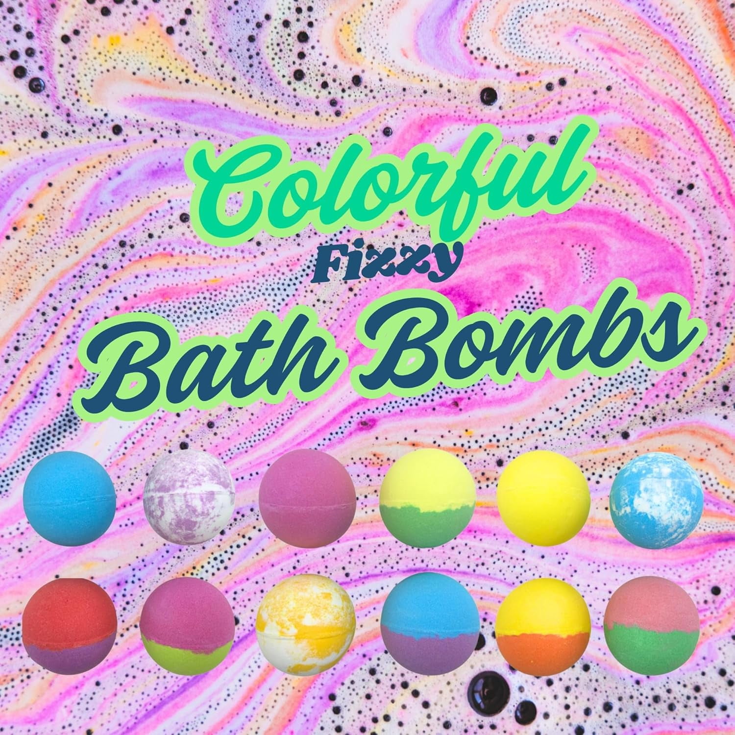 The Smurfs Bath Bombs with Action Figures-Smurfette, Baby Smurf, Hefty Smurf, and Vanity Smurf