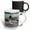 Multicolor, variant on 3drose, Usa, Alaska, Inian Islands. Young Stellar Sea Lions Swimming., 11oz Two-tone Black Mug