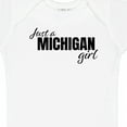 thumbnail image 4 of Inktastic Just a Michigan Born and Raised Girls Baby Bodysuit, 4 of 5