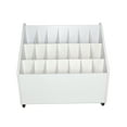 thumbnail image 4 of FixtureDisplays® Organisateur de Rangement de Fichiers 21 Emplacements (4X4.7 Pouces), Inserts Amovibles, Plans Architecturaux Roulés Support d'Affichage d'Art 10088, 4 of 7