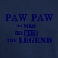 thumbnail image 3 of CafePress - PAW PAW THE MAN MYTH LEGEND T Shirt - Men's Classic Graphic Cotton T-Shirt, 3 of 4