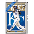 thumbnail image 3 of MLB Kansas City Royals - Salvador Pérez 23 Wall Poster, 22.375" x 34" Framed, 3 of 6