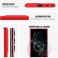 thumbnail image 6 of for Samsung Galaxy S23 Case, Thin Liquid Silicone Case,Shockproof,Slim Thin Phone Case for Samsung Galaxy S23,Full Body Screen Camera Protective Cover-Red 2-sam s23-03, 6 of 14