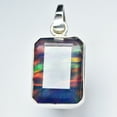 thumbnail image 6 of A+ CERTIFIED Natural Opal 26 Ct 925 Starling Silver Emerald Pendant Free Gift, 6 of 7