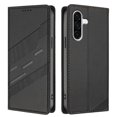 thumbnail image 2 of Wallet Leather Case For Samsung Galaxy A37 5G 6.7",with Card Holder, Shockproof ,Kickstand ,Embossed Multifunctional Magnetic Phone Case,Black,For Galaxy A37 5G, 2 of 7