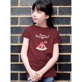 thumbnail image 2 of Buon Ferragosto Cute Melon T-Shirt Juniors -Image by Shutterstock,  Large, 2 of 4