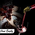 thumbnail image 2 of Vertedor de vino para botellas de vino, barra de animales de acero inoxidable, vertedor de botellas de licor, boquilla para botellas de licor, (cabeza de águila), 2 of 5