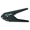 Low Force 1-Hole Punch, 20 Sheets, Black (A7074017), Each 45 SmartTouch Effort Staples Black Stapler Punch1HolePlier Punch A7074133 A7074017 Capacity A7074136.., By Swingline