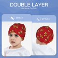 thumbnail image 6 of Honeii Gingerbread Man Print Kids Knit Beanie Watch Hat ,Knit Cap for Boys and Girls, 6 of 7