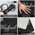 thumbnail image 4 of Get Naked Cute Bathroom Rugs Non Slip Soft Absorbent Bath Mat Washable Floor Rug Carpets Bath Mats Decoration 16"x24", 4 of 8