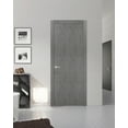thumbnail image 2 of Slab Barn Door Panel 24 x 84 inches | Planum 0010 Concrete | Sturdy Finished Doors | Pocket Closet Sliding, 2 of 3