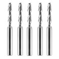 thumbnail image 1 of SpeTool 5PCS 3/16" Upcut CNC Router Bits Set 1/4" Shank Carbide Spiral End Mill Plunge Cut Wood Slot Inlay Engraving bits, 1 of 7