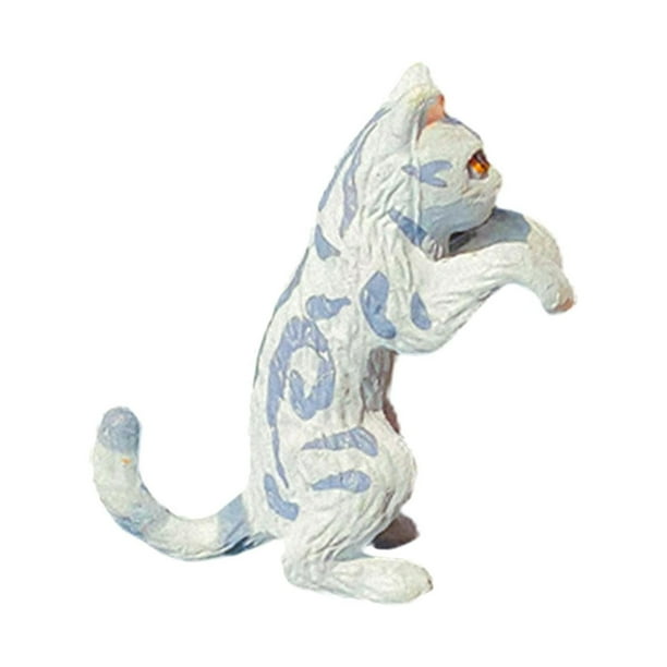 Colgante de acuario, adorno de gato, material de resina, maceta para decoración interior de coche Estilo B