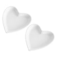 thumbnail image 2 of 2Pcs Heart Shaped Plate Ceramic Plate Snack Tray Fruit Serving Tray Ceramic Tray, 2 of 8