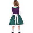 thumbnail image 7 of FYMNSI Girls Oktoberfest Dress German Bavarian Dirndl Dresses 3 Piece Beer Festival Outfit Set Green 7-8 Years, 7 of 7