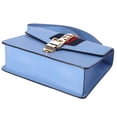 thumbnail image 6 of Pre-Owned GUCCI Sylvie Shoulder Bag 421882 Light Blue Navy Multi Leather, 6 of 7