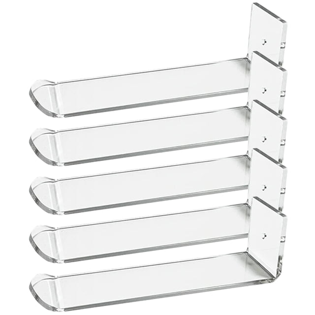 EeaseCA 5pcs Hair Band Display Racks Transparent Headband Racks Display Holders Headwear Holder