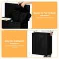 thumbnail image 6 of iFaveorr 154L Laundry Hamper with Lid and 2 Removable Laundry Bags, Large Collapsible 2 Dividers Dirty Clothes Basket with Handles for Bedroom Laundry Room Closet Bathroom, Black, 6 of 7
