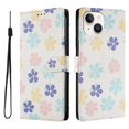 thumbnail image 1 of FOXDOCK Funda Tipo Cartera para iPhone 15 Plus con Soporte y Correa – Diseño de Patrones Lindos, 1 of 6