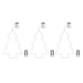 thumbnail image 1 of 1/2/3 piezas LED árbol de Navidad cuerda luz verde con temporizador para Navidad interior al aire libre, 1 of 9