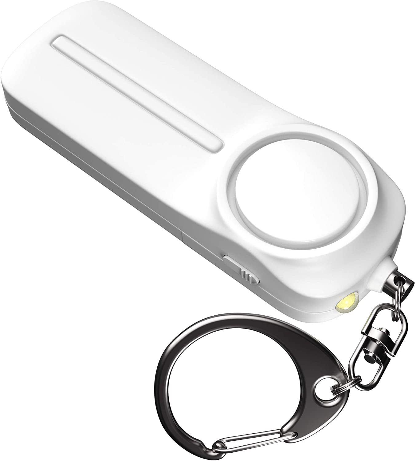 Emergency Personal Alarm Keychain 130dB Sound Safe Self-Defense LED Light Siren 