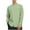Green, variant on UVEASISHA Band Collar Linen Shirts for Men Long Sleeve Casual Button Down Shirt Side Slit Lightweight Business Work Shirts Beige XL
