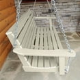 thumbnail image 2 of Highwood 5ft Weatherly Porch Swing - Outdoor, Eco-friendly, Synthetic Wood, 2 of 4