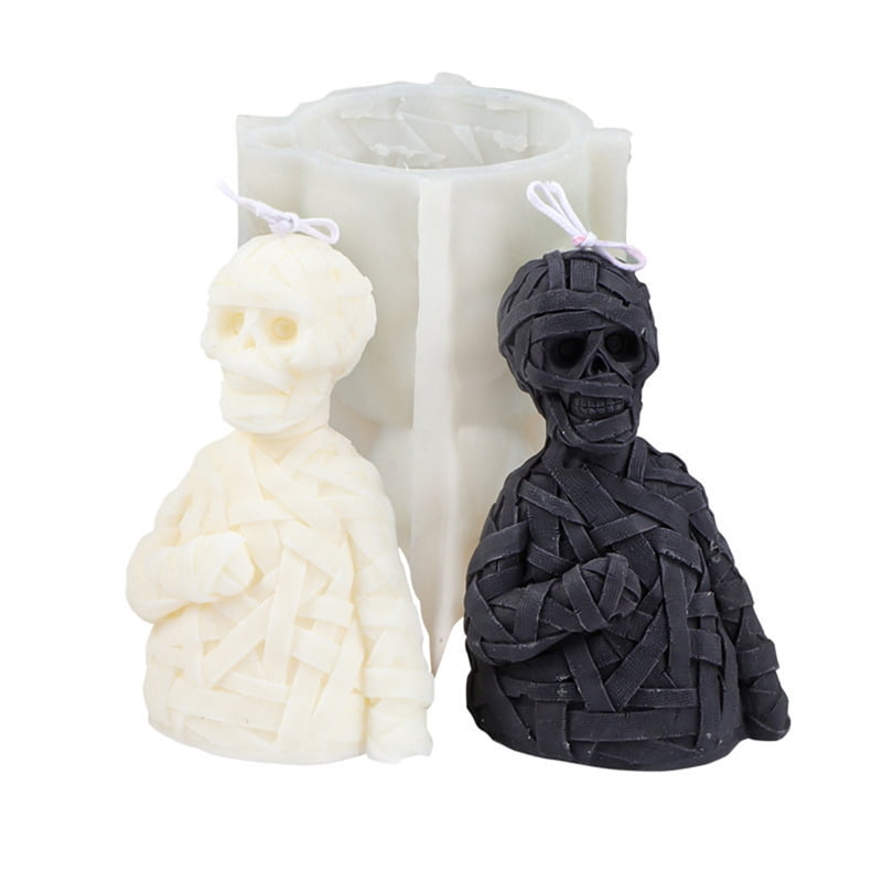 3D Bandage for Head Silicone Mold Candle Plaster Handmade Mould