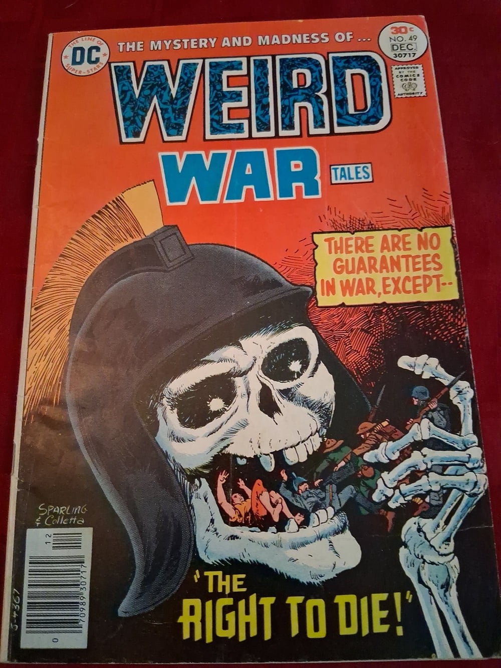 Cover of Weird War Tales #49