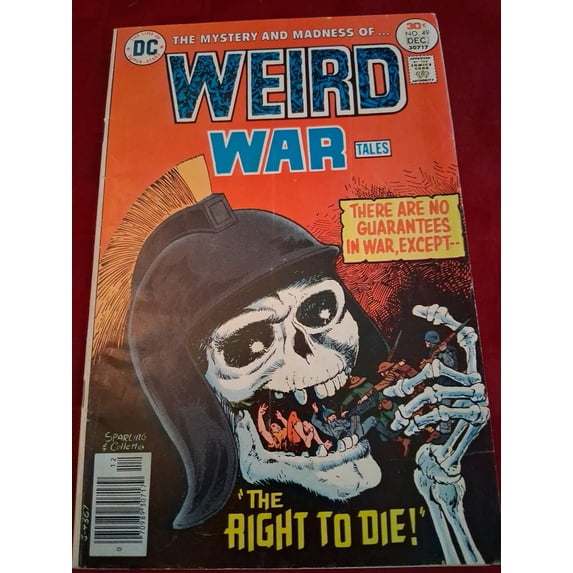 Weird War Tales #49 Comic Book