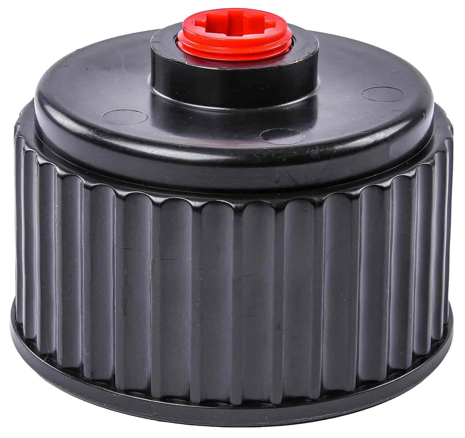 JEGS 803314 Replacement Utility Jug Cap Black HighDensity Polyethylene