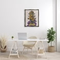 thumbnail image 5 of Stupell Industries Intricate Nashville Guitar Floral Patterned Bird Perched Graphic Art Luster Gray Floating Framed Canvas Print Wall Art, Design by Valentina Harper, 5 of 5